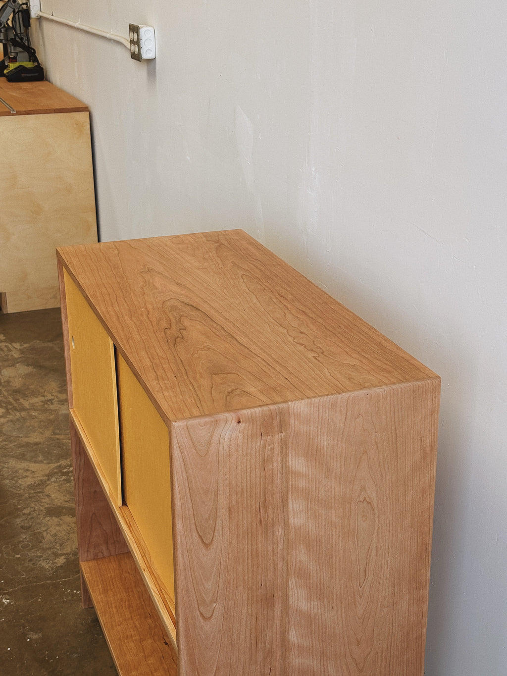 Solid Cherry Credenza