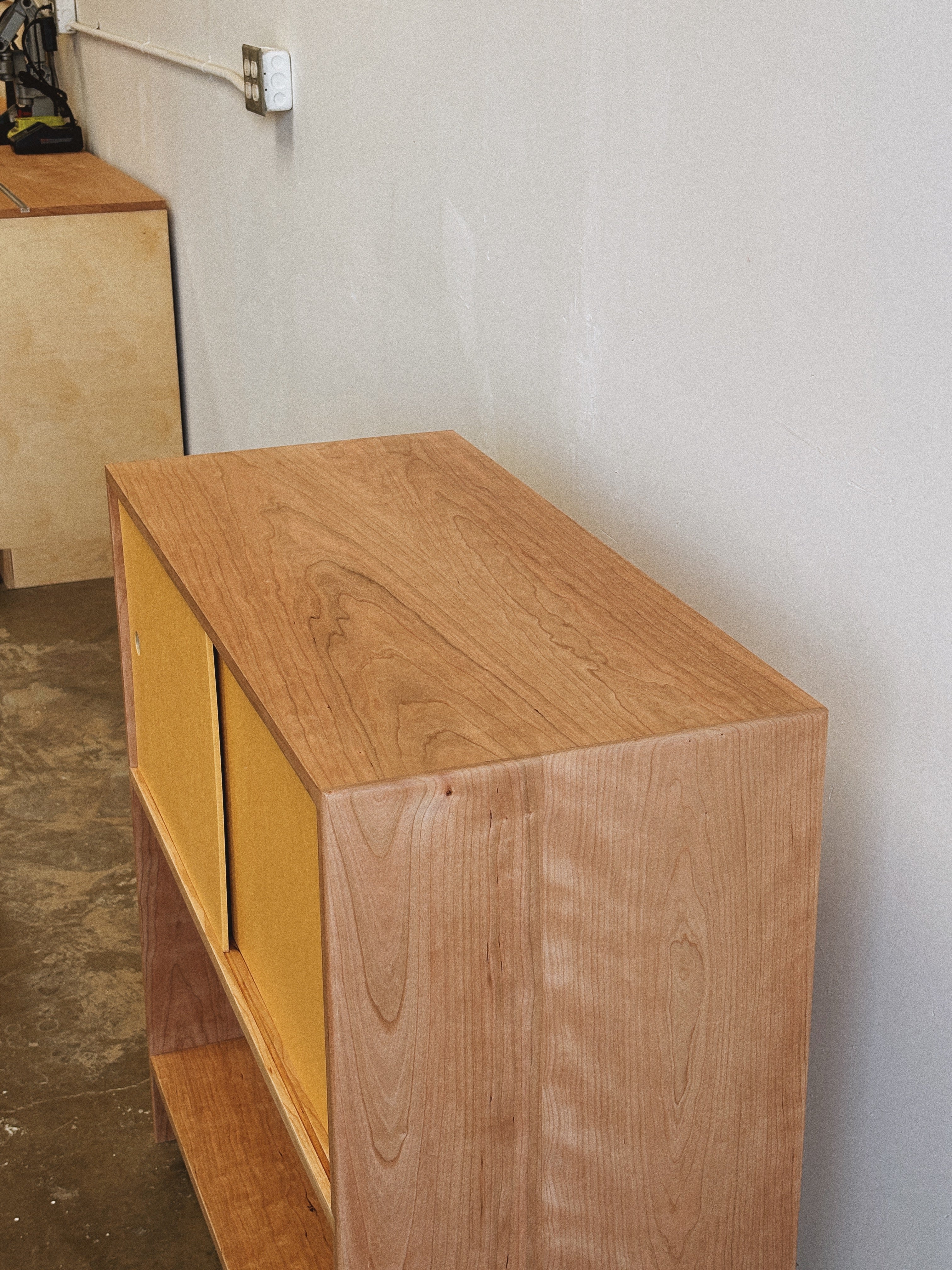 Solid Cherry Credenza