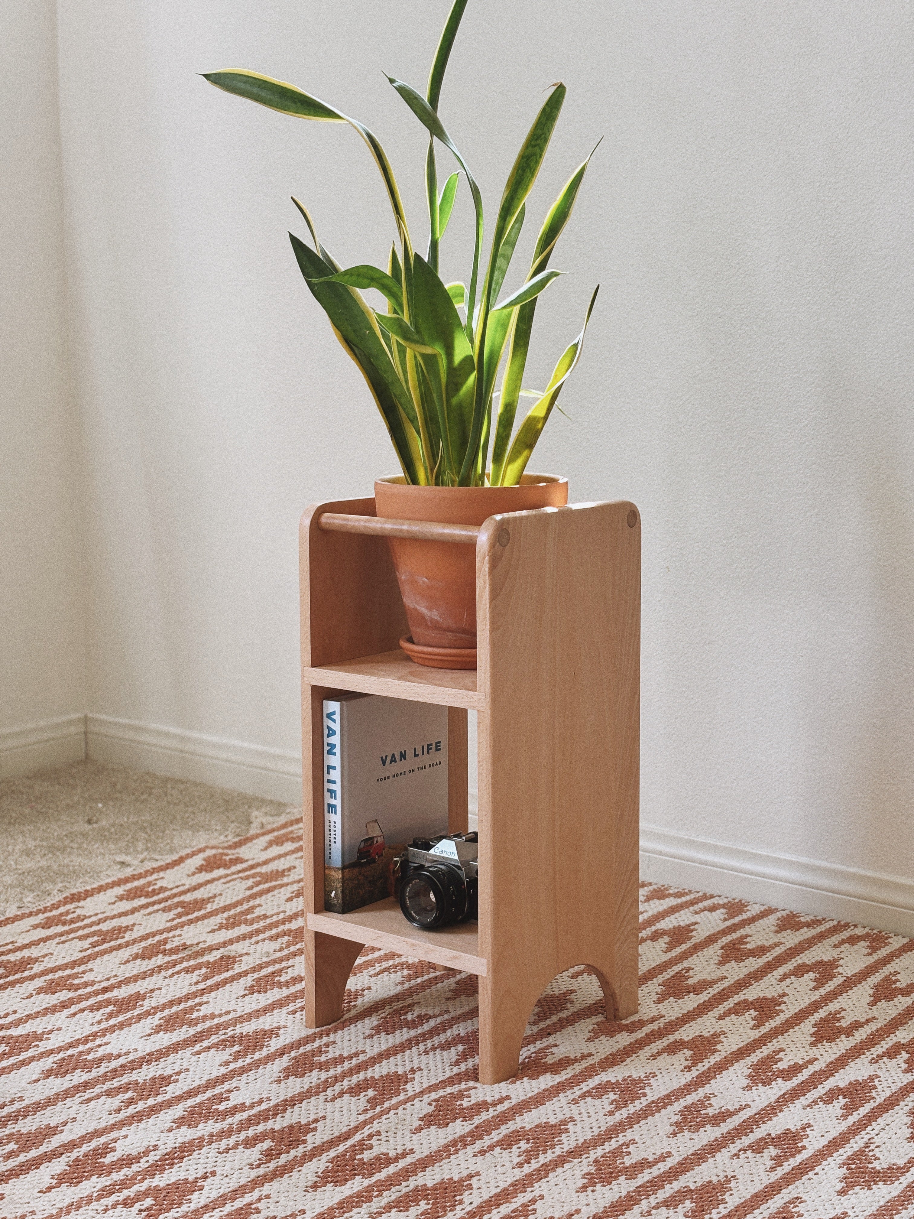 Sunny Coast Plant Stand - Beechwood