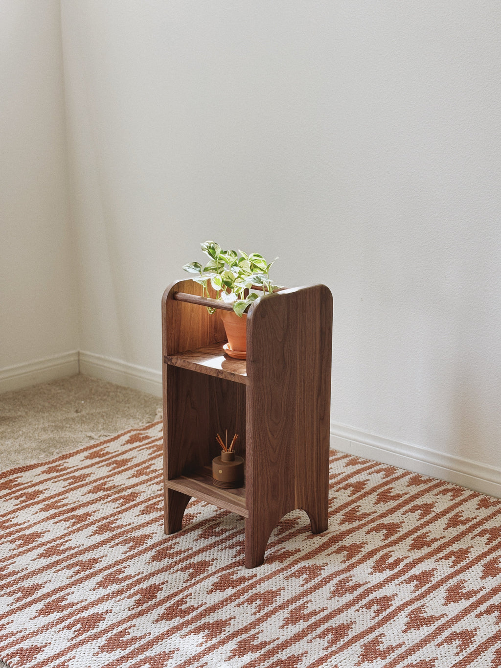 Sunny Coast Plant Stand - Walnut