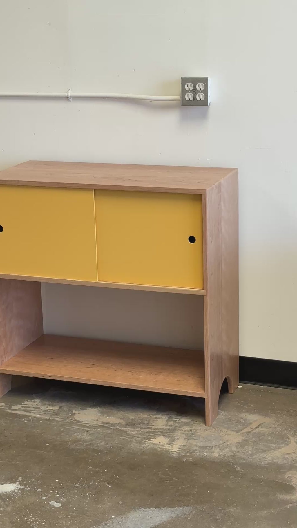 Solid Cherry Credenza